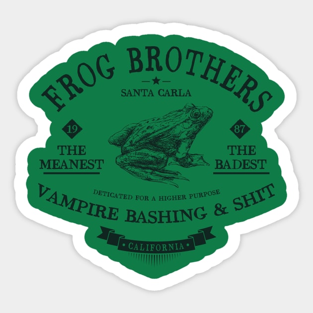 Frog Brothers Sticker by manospd